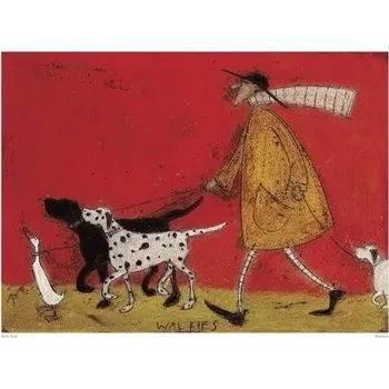 Umění Umělecký tisk Sam Toft - Walkies