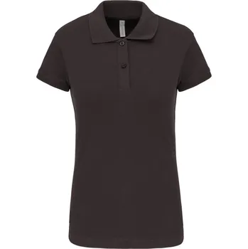 Dámská móda Dámské elastické piqué polo "Brooke" K 240 dark grey XL