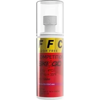 Lyžařský vosk SkiGo SKI-GO FFC Competition Liquid 100 ml, Red, -1°C až -12°C, závodní tekutý parafín