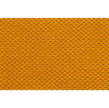 Pelíšek pro psa Ortopedický pelech prošitý velur hořčicová barva spodek hnědá ekokůže 12 velikostí Velikost matrací: 50x35cm