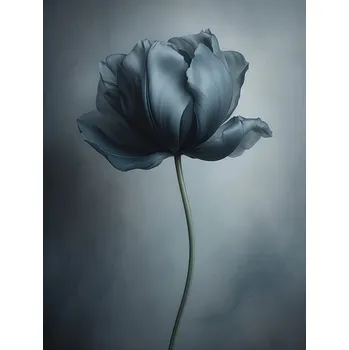 Plakát Plakát, Obraz - Black Flower 1, Bilge Paksoylu