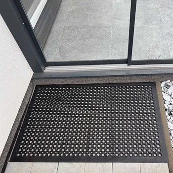 Topná rohož Vstupní rohož s nájezdovou hranou, černá 1200x800 + doprava zdarma