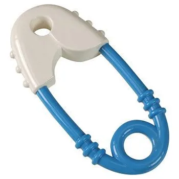 Dětské zboží Rappa Chrastítko špendlík modro-bílý