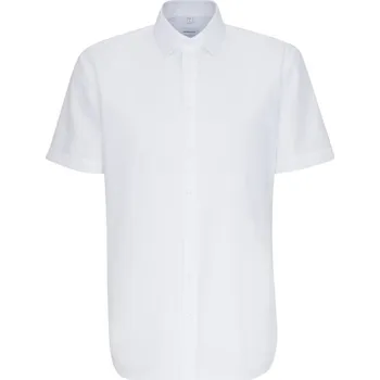 Pánská košile Košile s krátkým rukávem Shirt Shaped SSL white 42
