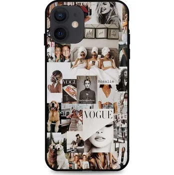 Pouzdro na mobilní telefon Kryt iPhone 12 silikon VOGUE (obal neboli pouzdro na iPhone 12)