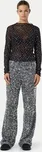 Noisy May Kalhoty z materiálu Mia 27032396 Stříbrná Loose Fit S