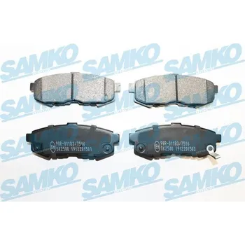 Brzdová destička Sada brzdových destiček, kotoučová brzda SAMKO 5SP1503