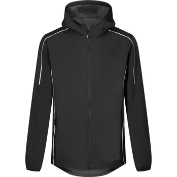 Pánská lehká 2-vrstvá softshellová bunda 7830 black 4XL