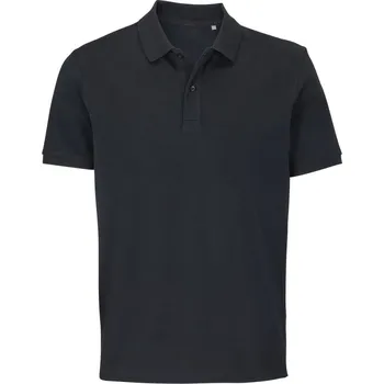 Pánská móda Unisex piqué polo z těžké bavlny Pegase black M