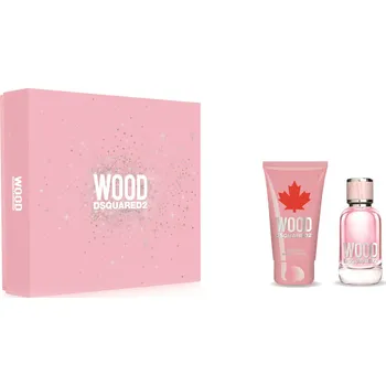 Kosmetická sada DSQUARED2 Wood pour Femme dárková sada pro ženy 2 ks