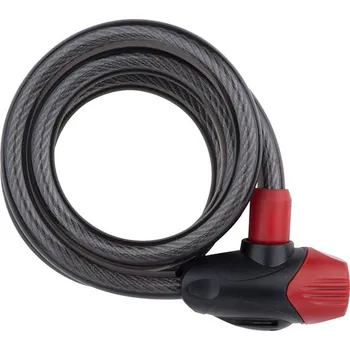 Zámek na kolo Zámek Pro-T plus M12x120cm spirála černá