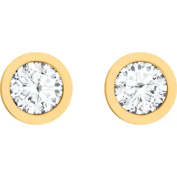 Šperk Pozlacené ocelové náušnice pecky Gonia, 7388Y00 Preciosa