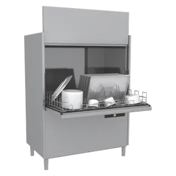 Myčka nádobí RMgastro RM - S 302 ABT Myčka na černé nádobí dvouplášťová na černé nádobí 132x70 - 400 V + záruka 3 roky