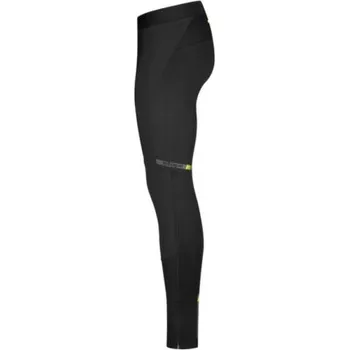 Cyklistické kalhoty Pánské zimní kalhoty ETAPE Sprinter 2.0 - Černá/žlutá fluo, M