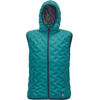 CERVA NEURUM péřová vesta Velikost: M, Barva: petrolejová