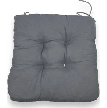 Podsedák Fashion Šedý podsedák 40x40 cm Barva: Šedá