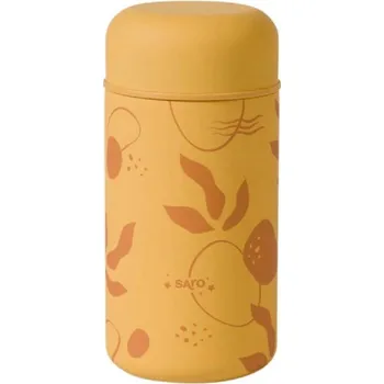 Termoska Saro Baby Nerezová termoska na jídlo 500 ml Mustard