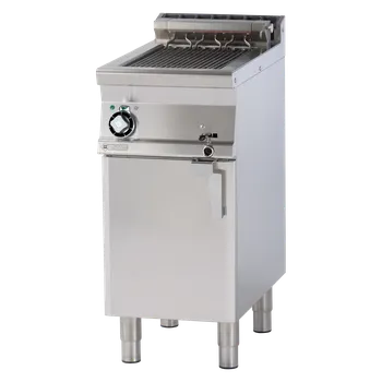 Kuchyňský gril RMgastro RM - CWK-94ET Vodní gril kontaktní elektrický 38x66 s podestavbou 400 V + záruka 3 roky