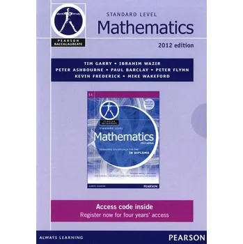 Učebnice Pearson Baccalaureate Standard Level Mathematics second edition ebook only edition for the IB Diploma - Wazir, Ibrahim a Garry, Tim