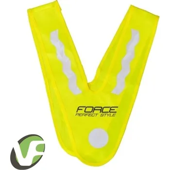 Cyklosvítilna Reflexní vesta Force dětská V tvar žlutá