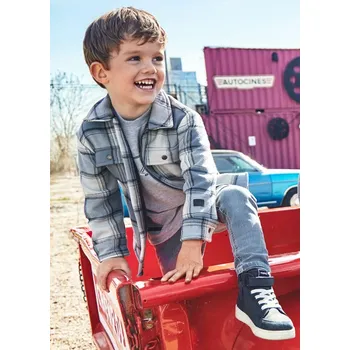 Chlapecká bunda Košile/bunda Mayoral vyteplená 4462 - vel. 122,128,134 - 134