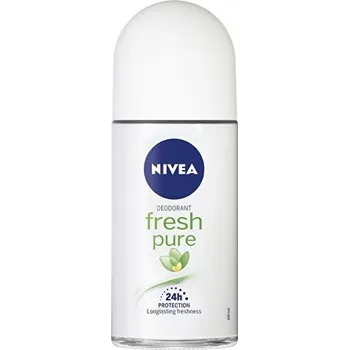 Kuličkový deodorant Pure & Natural Jasmín (Deodorant Roll-On) Nivea - 50 ml + záruka na vrácení do 100 dnů