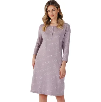 Dámská noční košile Dámská noční košile Blanka 1503 LEVEZA Barva/Velikost: cappucino / L