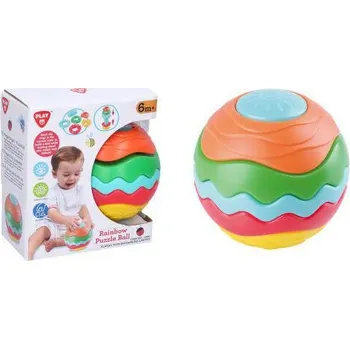 Hračka pro nejmenší PLAYGO Koule navlékací 6 dílků