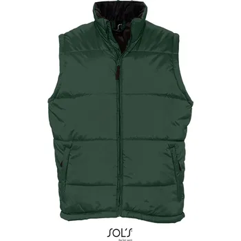 Pánská vesta Prošívaná vesta Warm forest green M