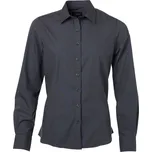 Popelínová halenka s dlouhým rukávem JN 677 carbon XS