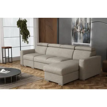 Sedací souprava Sedací souprava Petrit I pravá Aragon hnědošedá