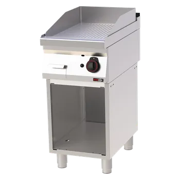 REDFOX - FTR 70/40 G Grilovací deska 40x51 plynová rýhovaná s podestavbou