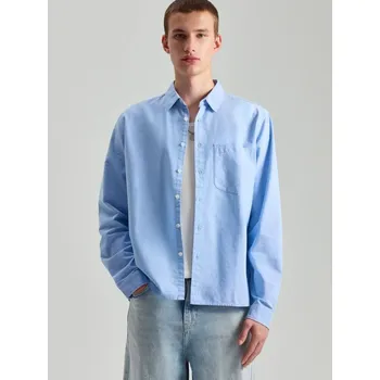 Pánská košile Košile - M - House - modrý - 657CY-55X