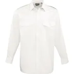 Pilotní košile s dlouhým rukávem PR 210 white 37.