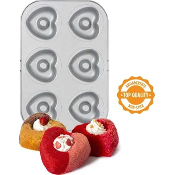 Forma na pečení Forma na pečení nepřilnavá srdce 27x18cm - Decora