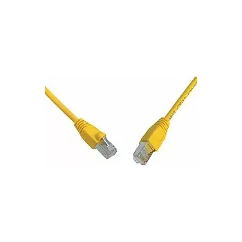 Kabel SOLARIX patch kabel CAT5E SFTP PVC 20m žlutý