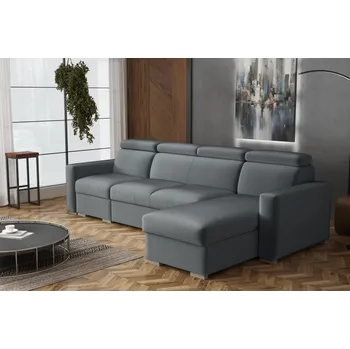 Sedací souprava Sedací souprava Petrit I pravá Paros tmavě šedá