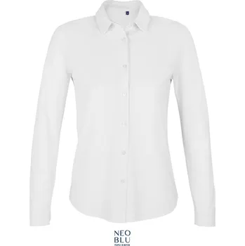 Dámská halenka Piqué halenka s dlouhým rukávem Basile Women optic white S