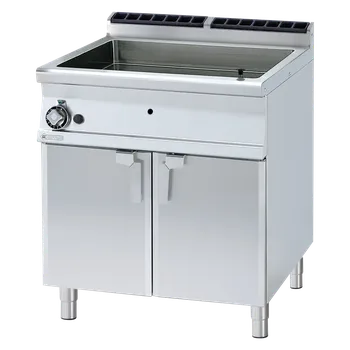 Pečicí pánev RMgastro RM - BRF-98G Multifunkční pánev plynová 40 l s podestavbou + záruka 3 roky
