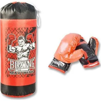 Boxovací pytel Wiky Boxovací pytel s rukavicemi 18x49 cm