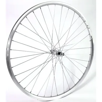 Zapletené kolo přední kolo REMERX Dragon 622mm (náboj RÚ osa) - Stříbrná, 622x19mm