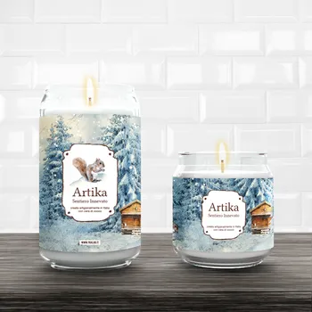 Svíčka Vonná svíčka Sentiero Innevato velká