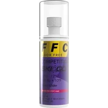 Lyžařský vosk SkiGo SKI-GO FFC Competition Liquid 100 ml, Violet, -1°C až -12°C, závodní tekutý parafín