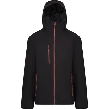 Pánská bunda Prošívaná bunda "Navigate" TRA253 black-classic red XXL