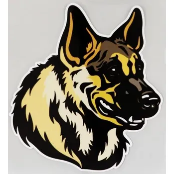 samolepka Samolepka (na auto, notebook) německý ovčák (12)