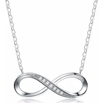 Náhrdelník Dámský stříbrný náhrdelník MALVINA Ag 925