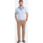 Ombre Chino kalhoty OM-PACP-0186 Hnědá Slim Fit XXL