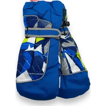 Rukavice Echt Dětské zimní rukavice palčáky JORDAN Barva: Modrá, rozměr: 164