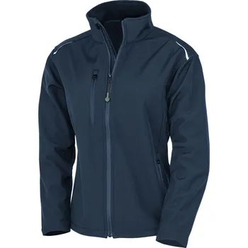 Dámská 3-vrstvá softshellová bunda "Printable" R900F navy L