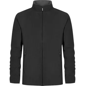 Pánská mikina Pánská dvojitá fleecová bunda 7961 charcoal-grey 5XL